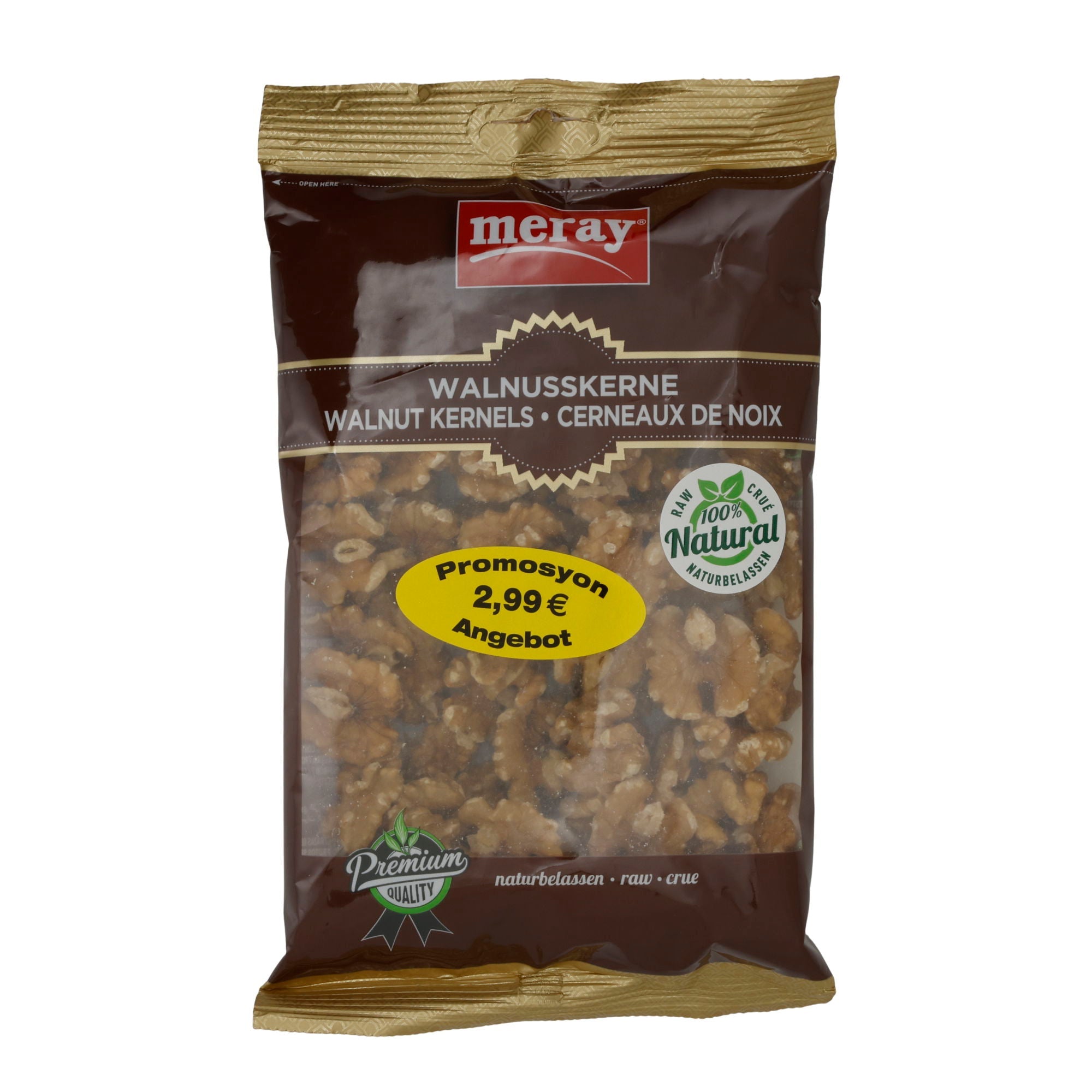 Walnusskerne Meray | Nuss | 100 % natürlich | 150g MERAY